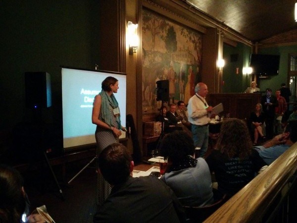 Judging debate with my CNU NextGen Colleauges in Buffalo, NY, June 6, 2014.
